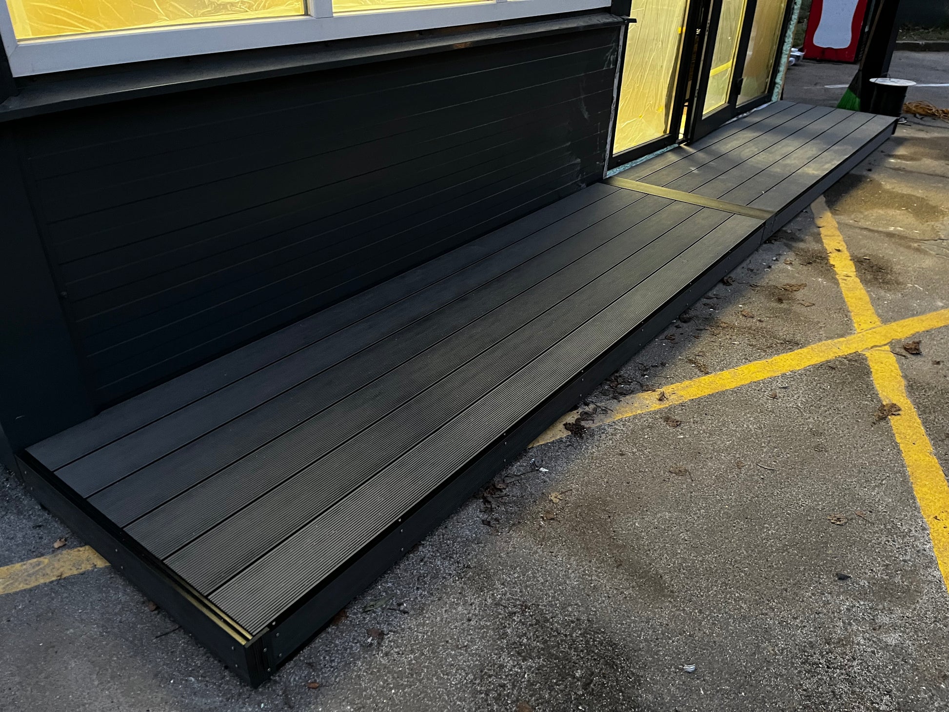 WPC terrace board ART-1 (145mmx24mm).