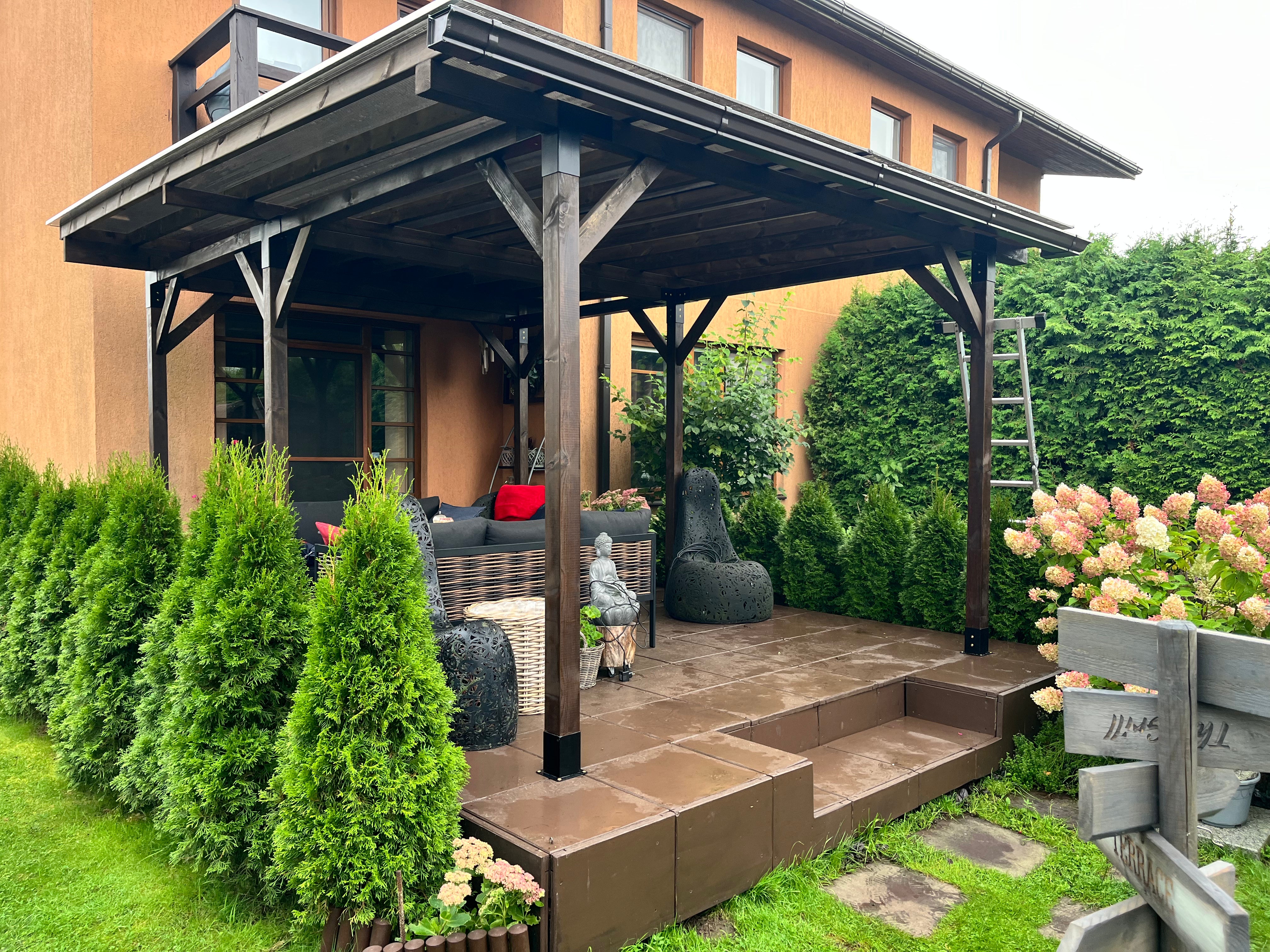 4-way Extender Bracket for Pergola (95x95mm lumber).