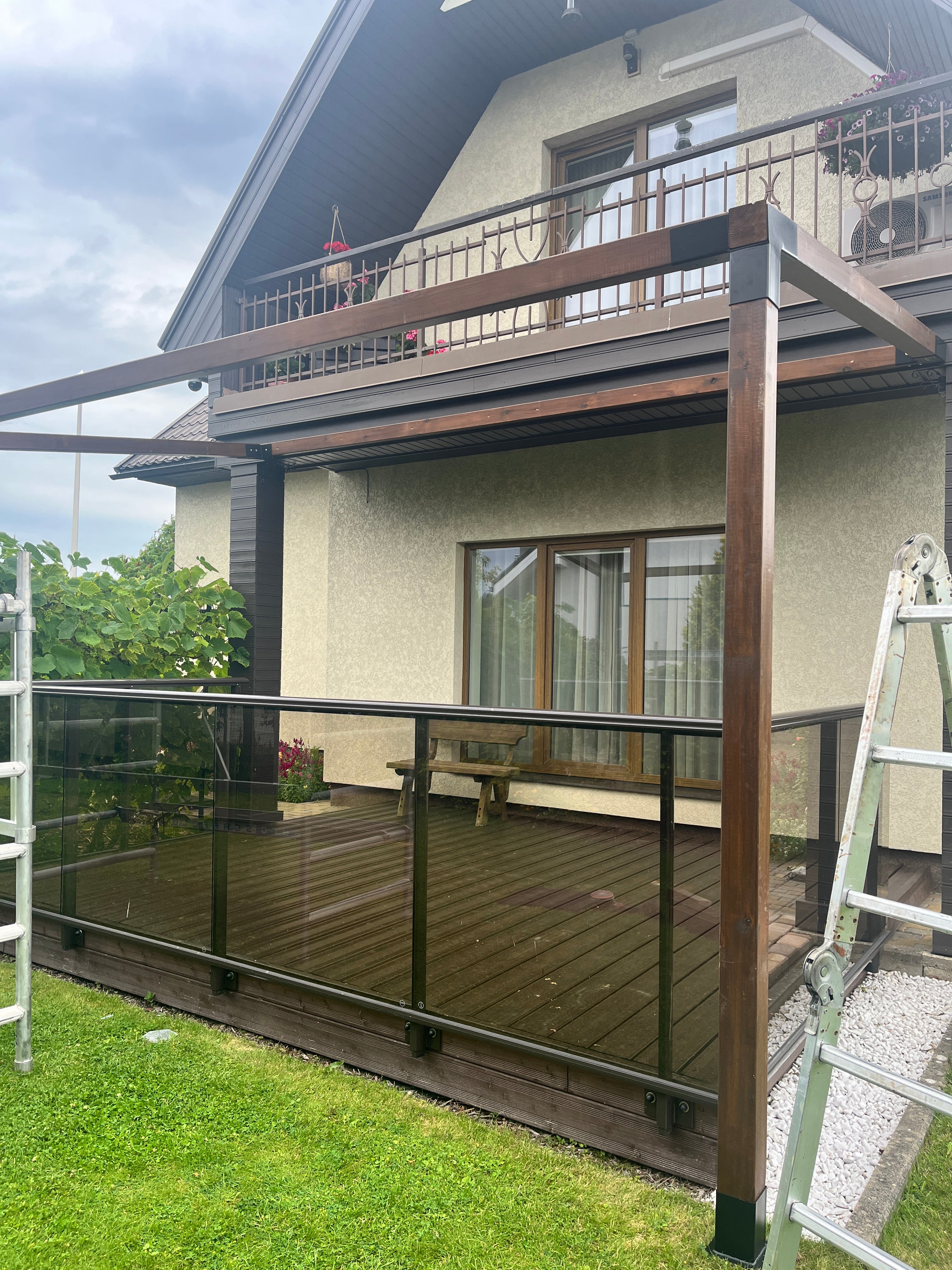 Modulāra "Saliec pats" Pergola, 4,5mx2,5m