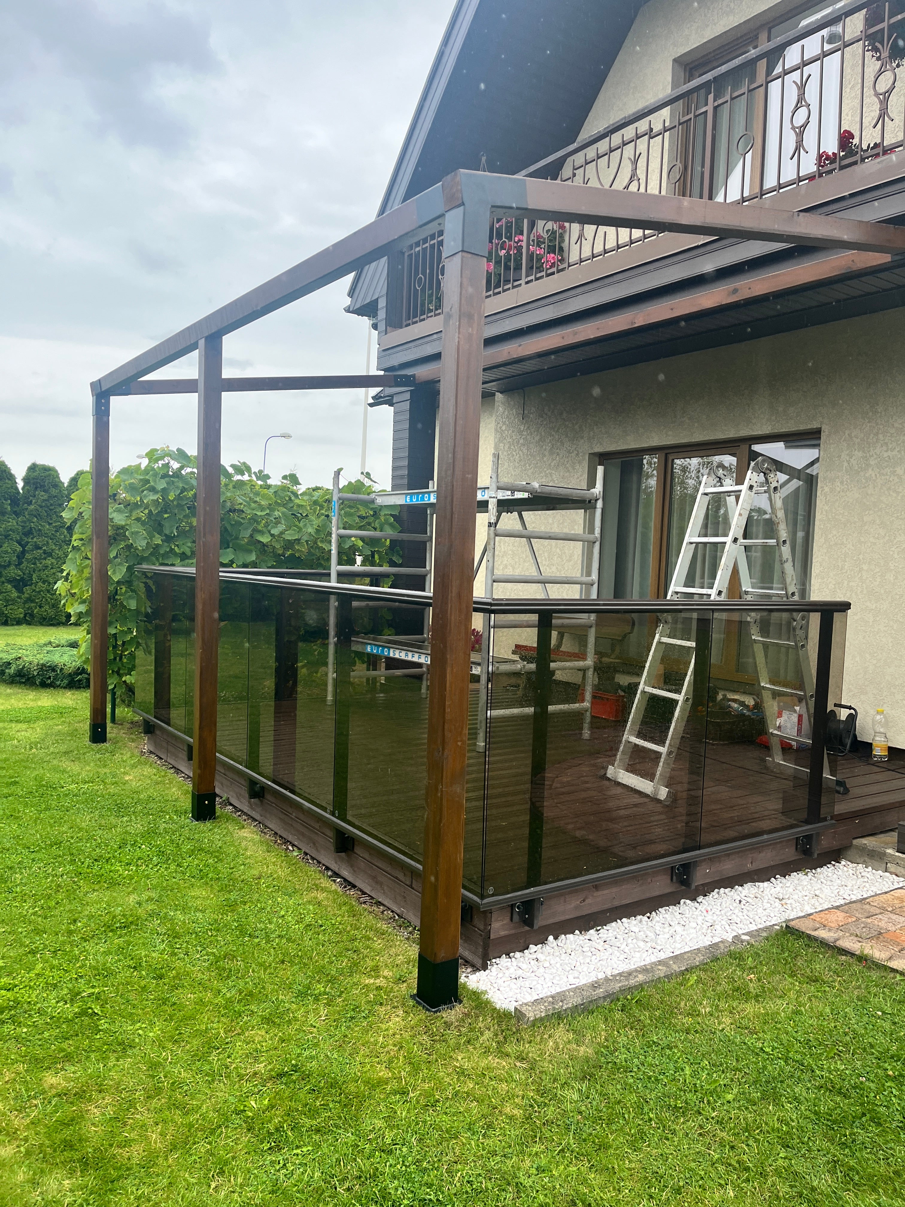 Modulāra "Saliec pats" Pergola, 4,5mx2,5m