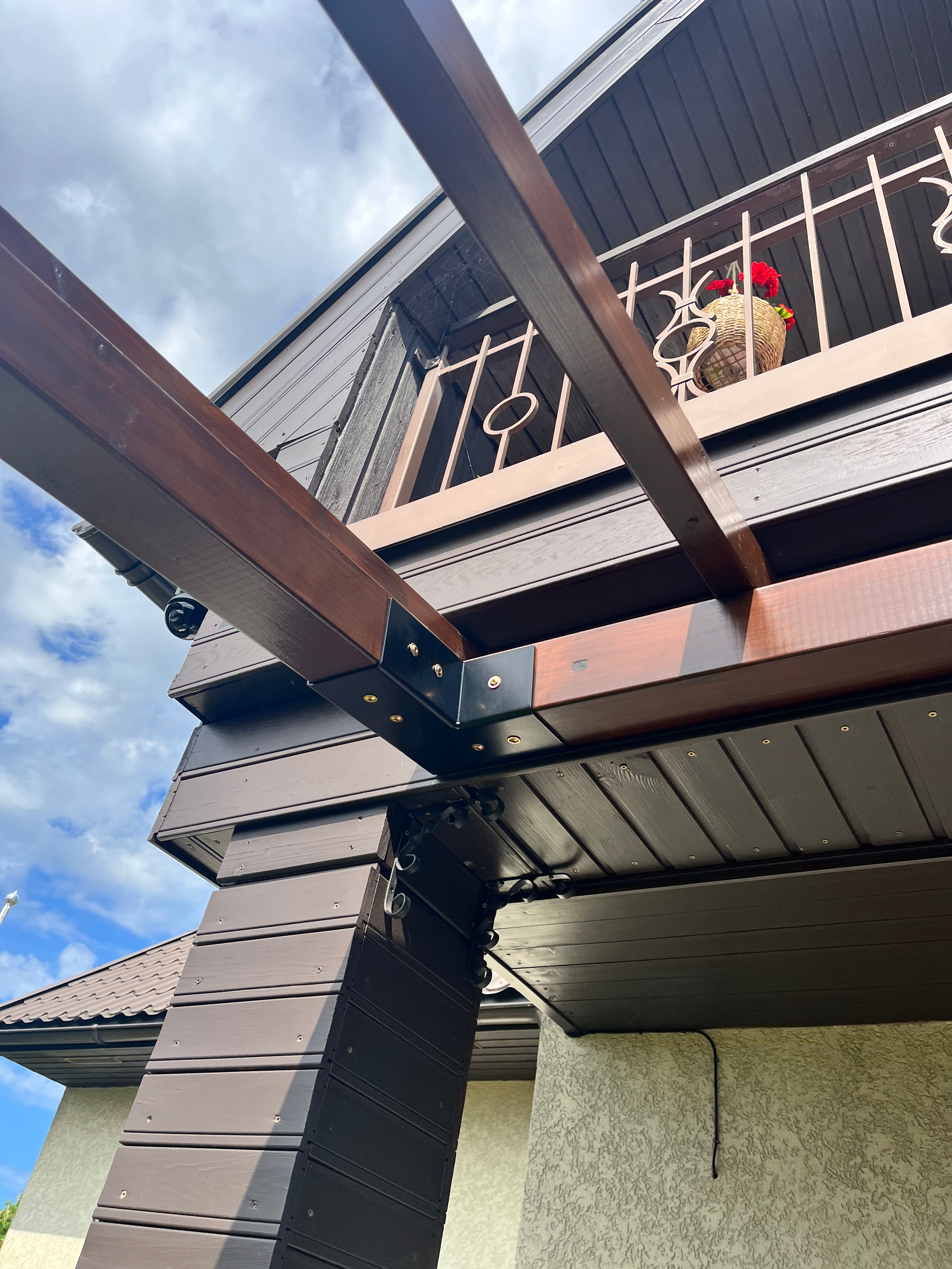 Modulāra "Saliec pats" Pergola, 4,5mx2,5m