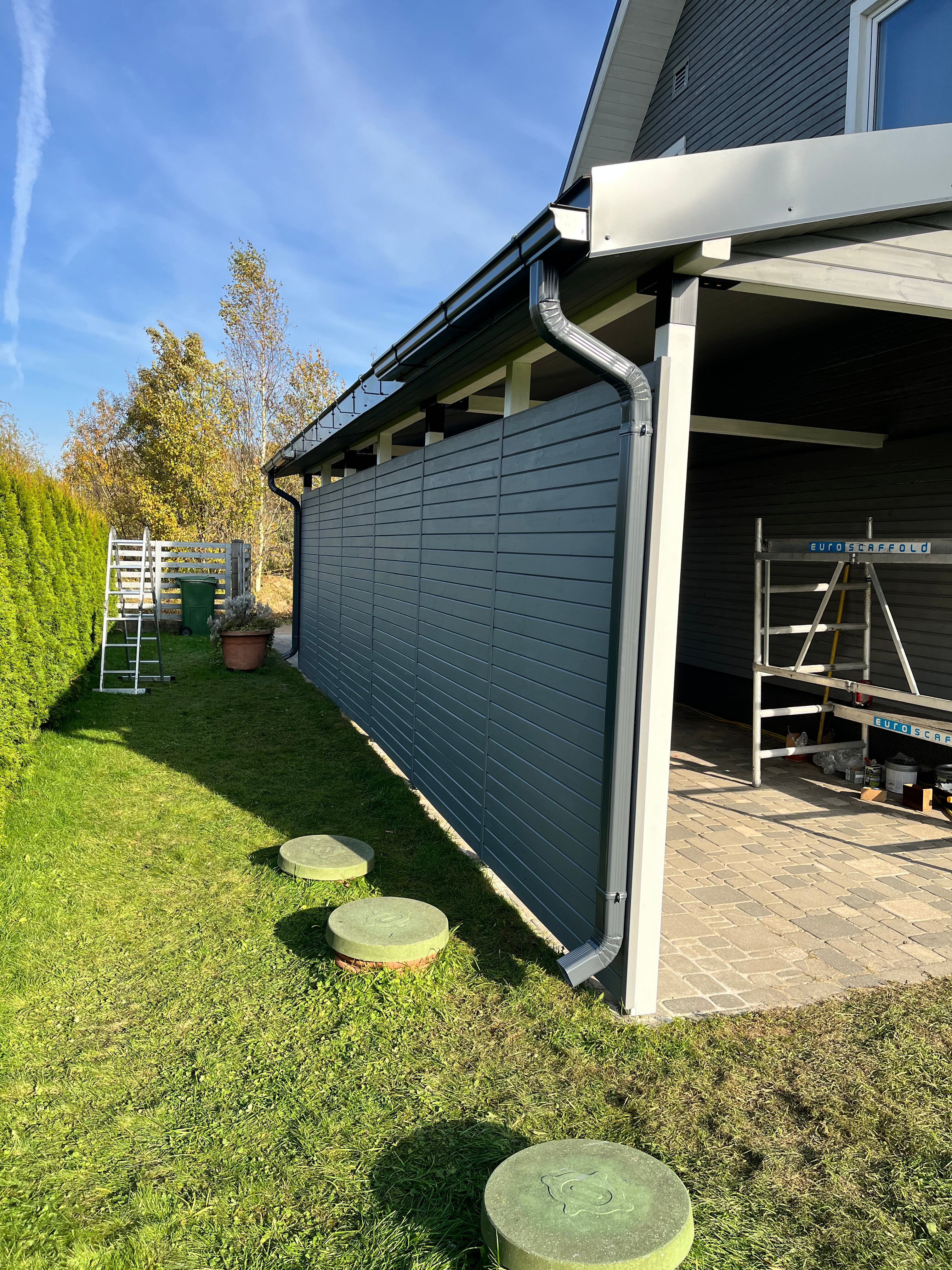 Modular carport 10mx4m.