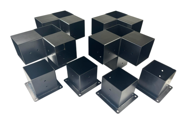 Nojumes stiprinājumu komplekts (145x145mm brusām)
