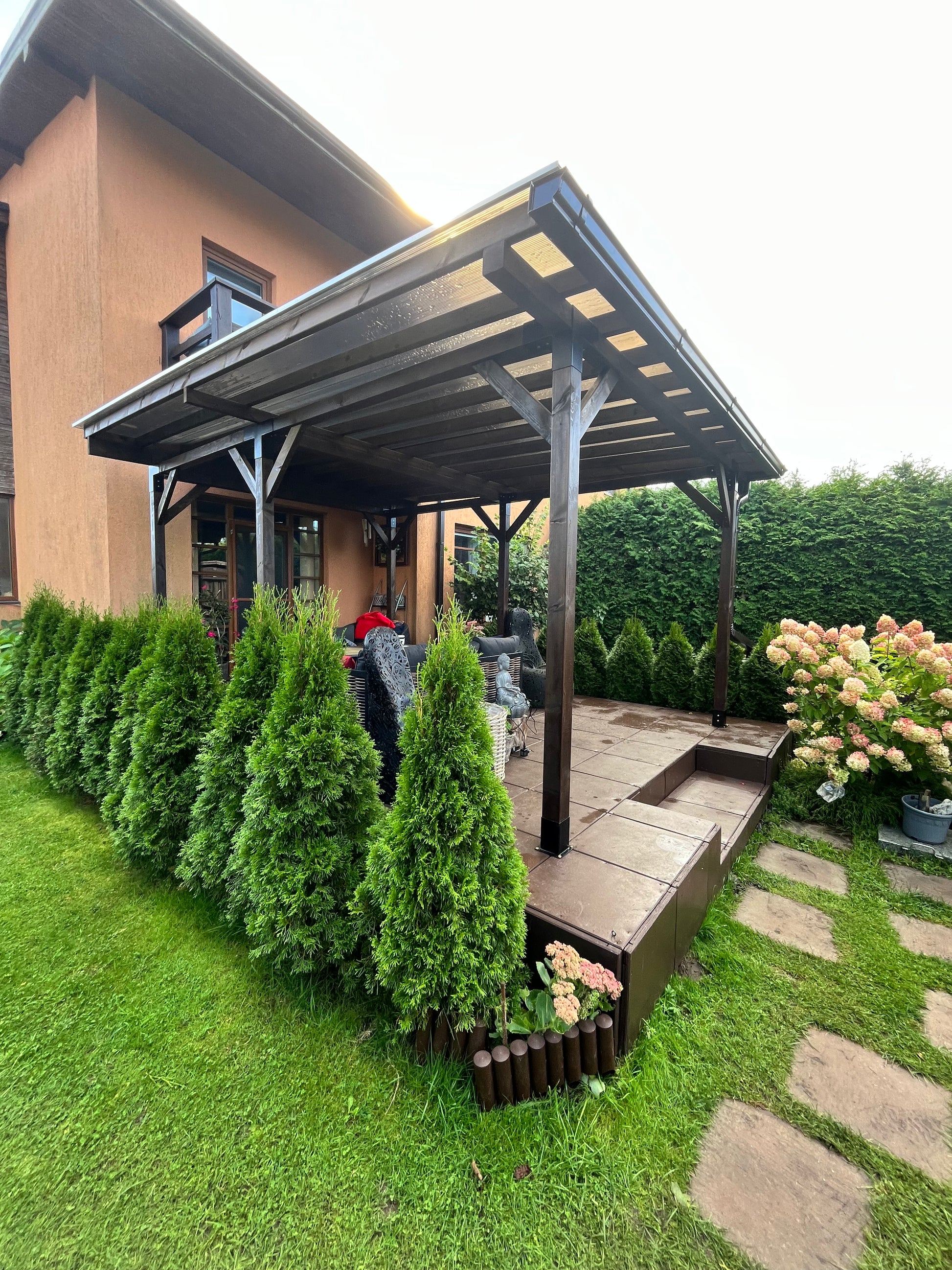 Modular canopy DIY,  7,4mx4m.