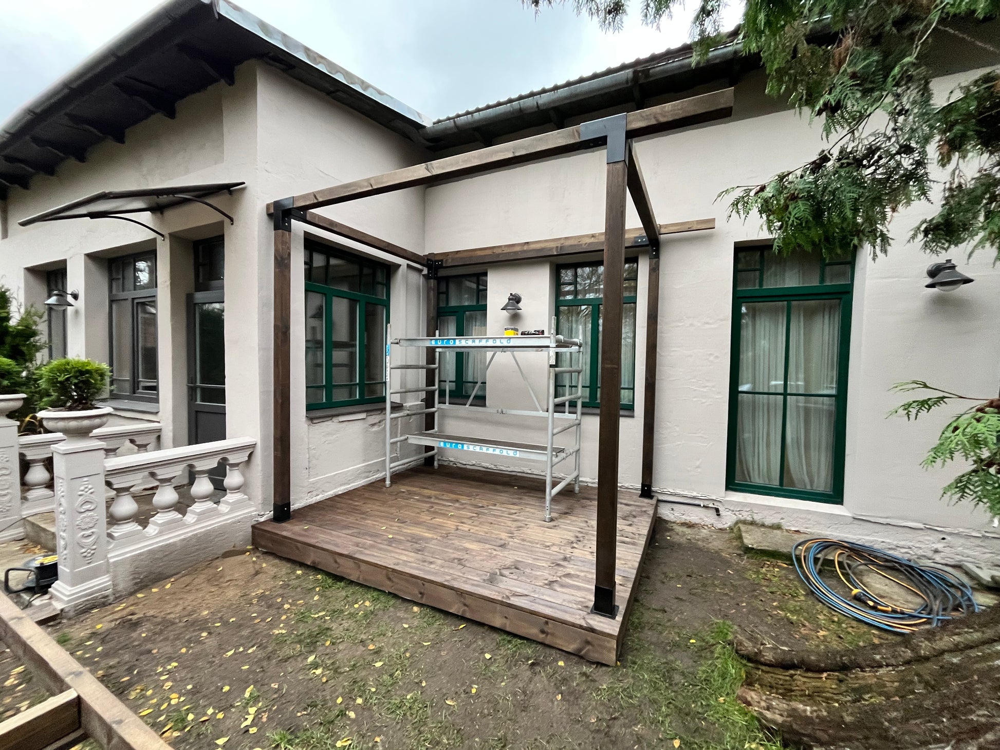 3-way Corner Bracket for Canopy (95x95mm lumber).