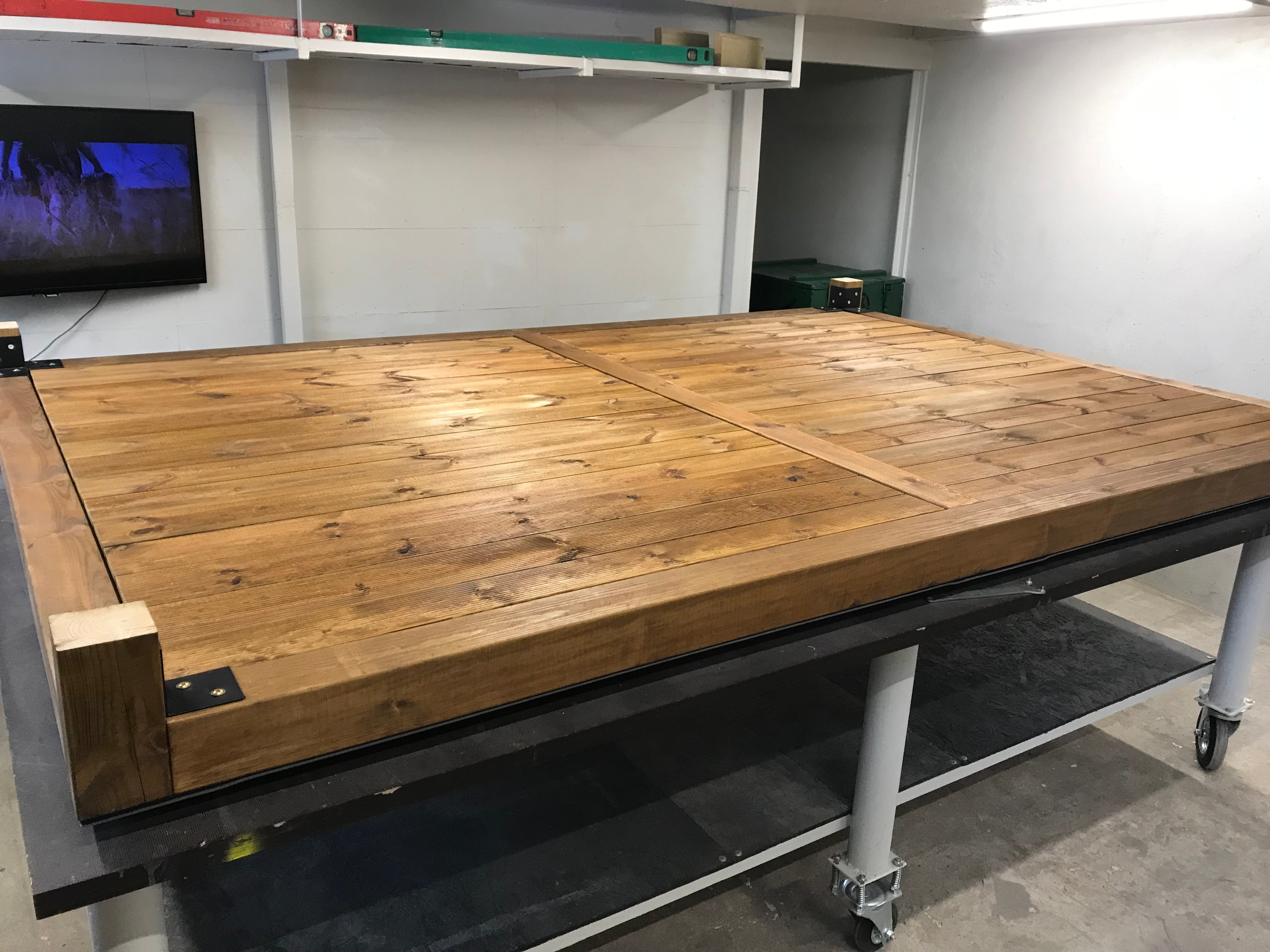 Terrace deck with canopy/pergola,  3mx2m - Mobile Terraces