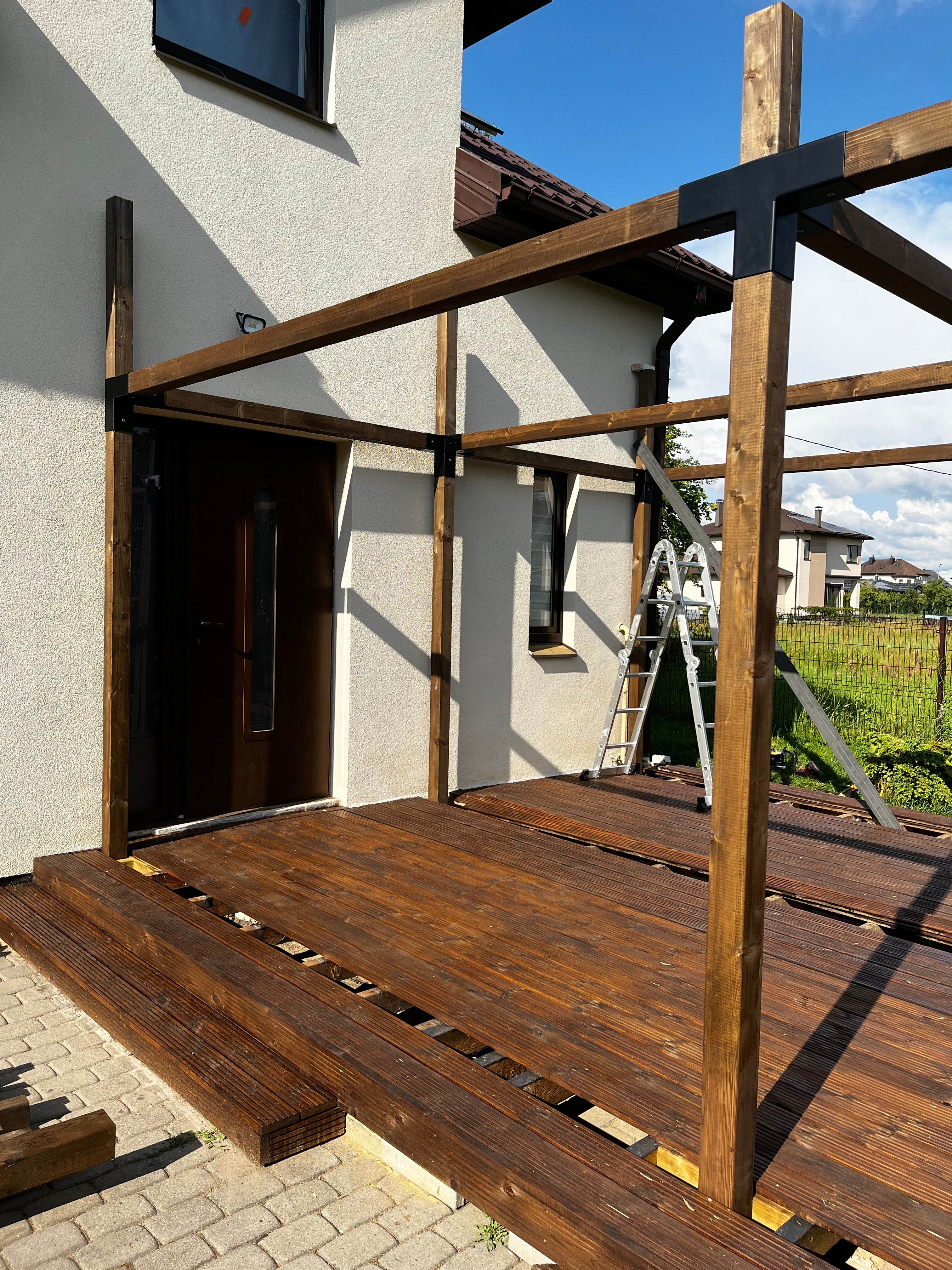 4-way Extender Bracket for Canopy (95x95mm lumber).