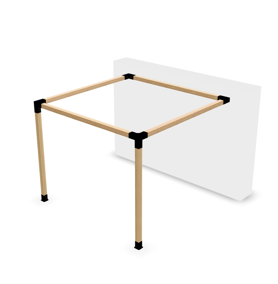 Wall mount Pergola Bracket Kit(95x95mm lumber).