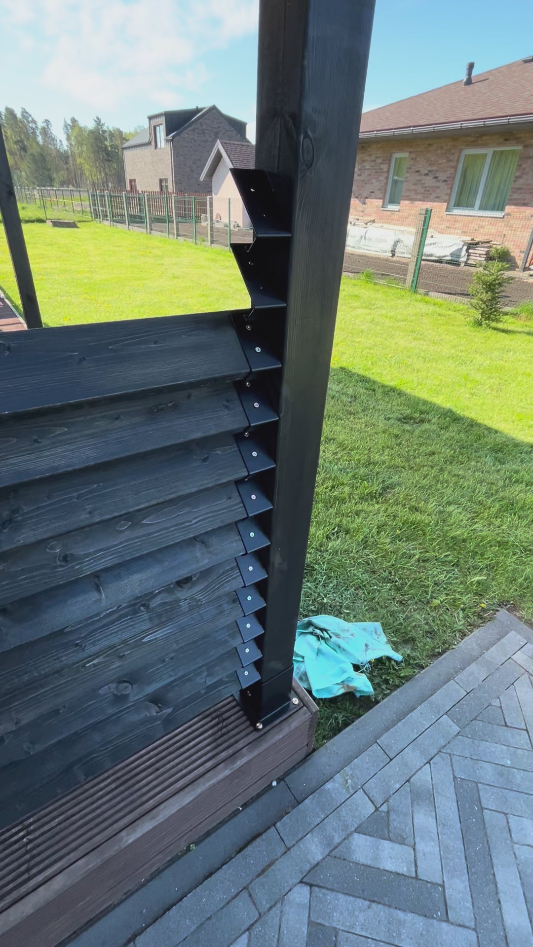 Rooftop and Wall Mount Bracket (Type4-Louvre)2pcs..