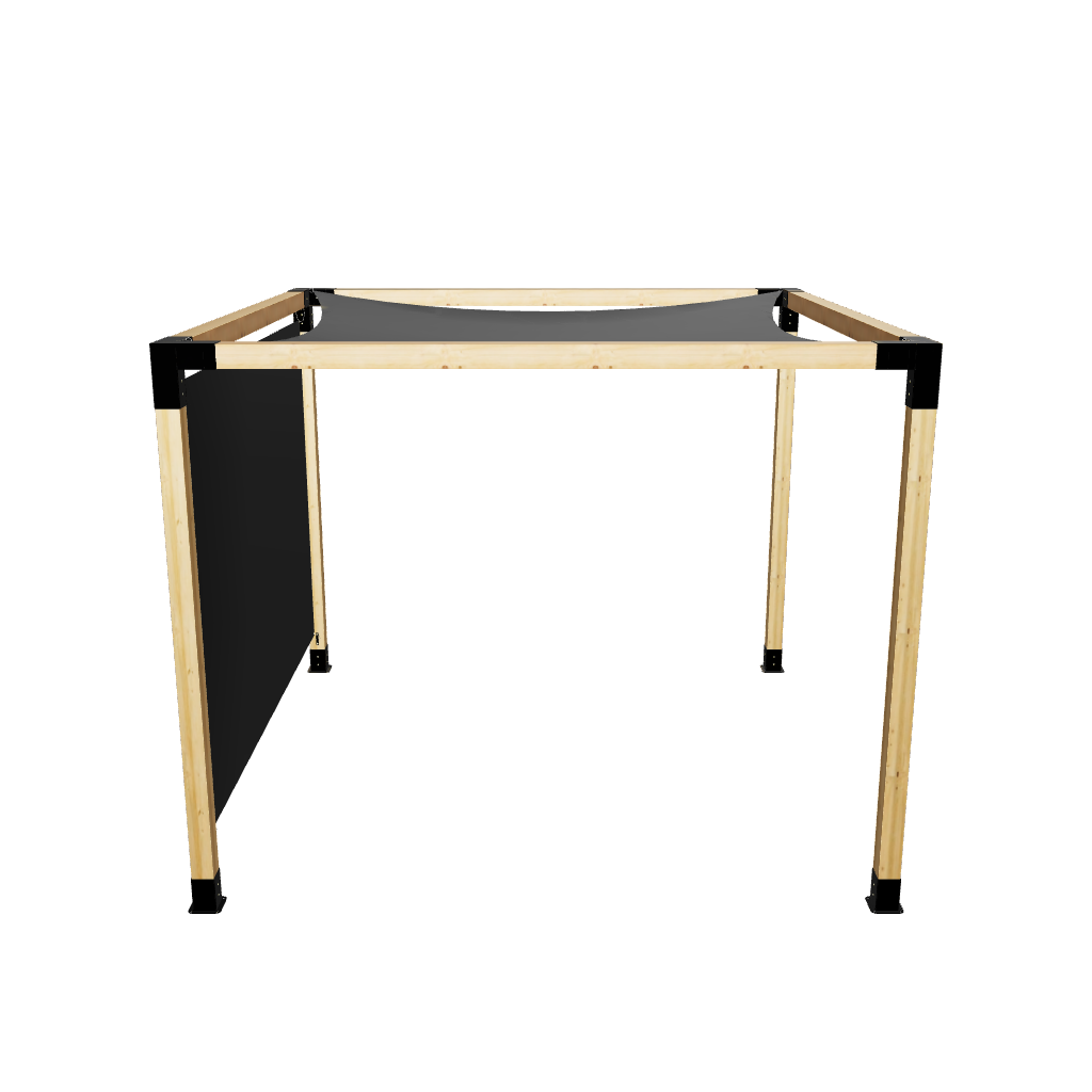 Extra Mounts for sunshade/windbreak walls for corners.