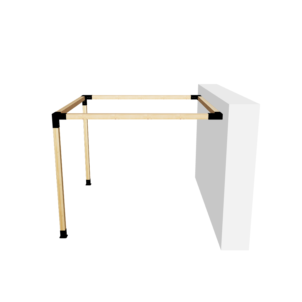 Wall mount Pergola Bracket Kit(95x95mm lumber).