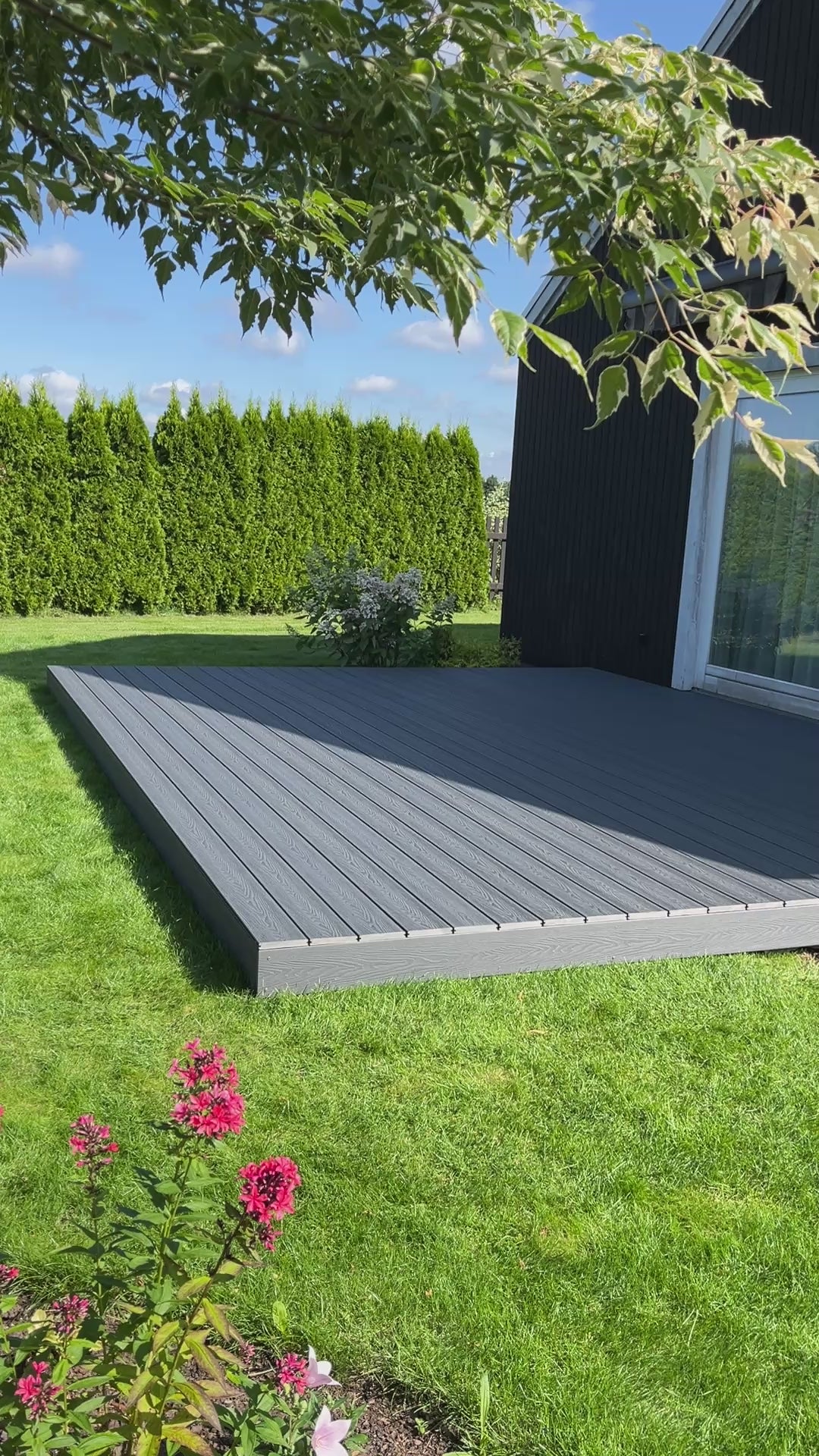 Composite (WPC) terrace deck 6mx4,5m