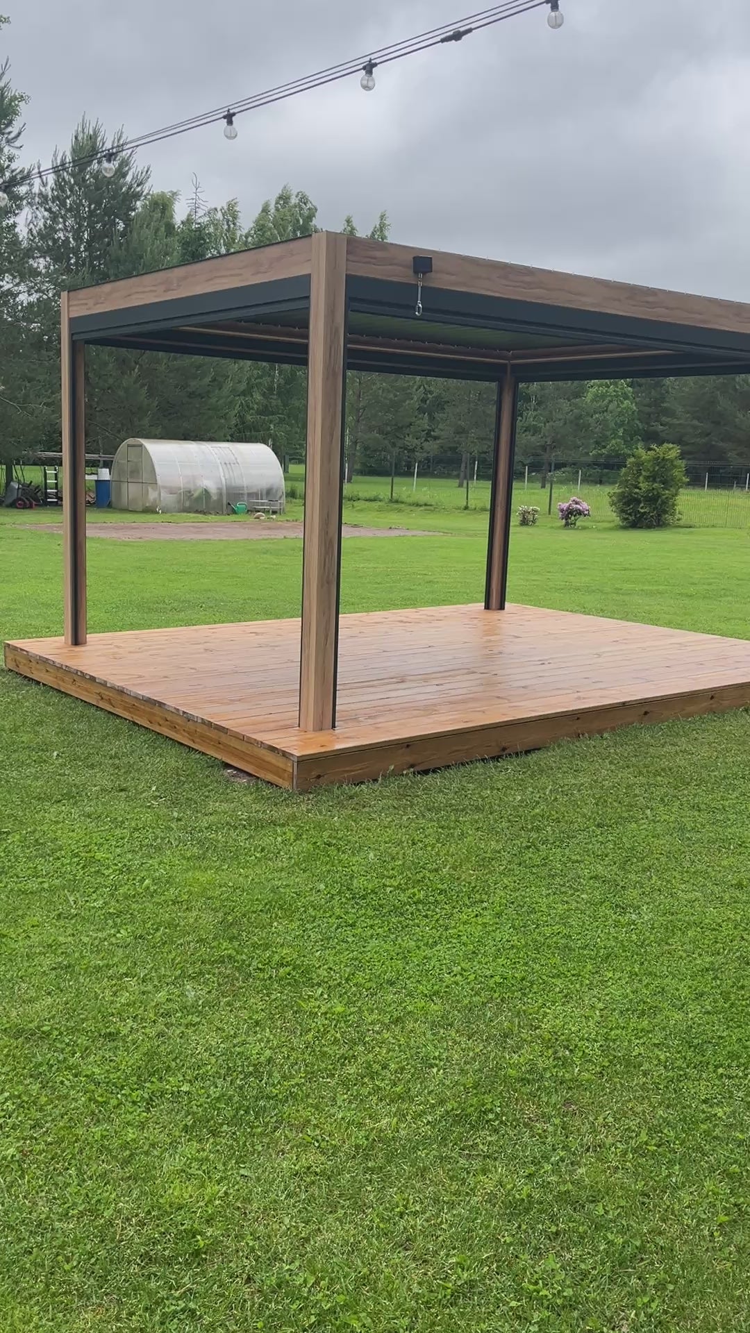 Terrace deck 4,6m x 3,2m