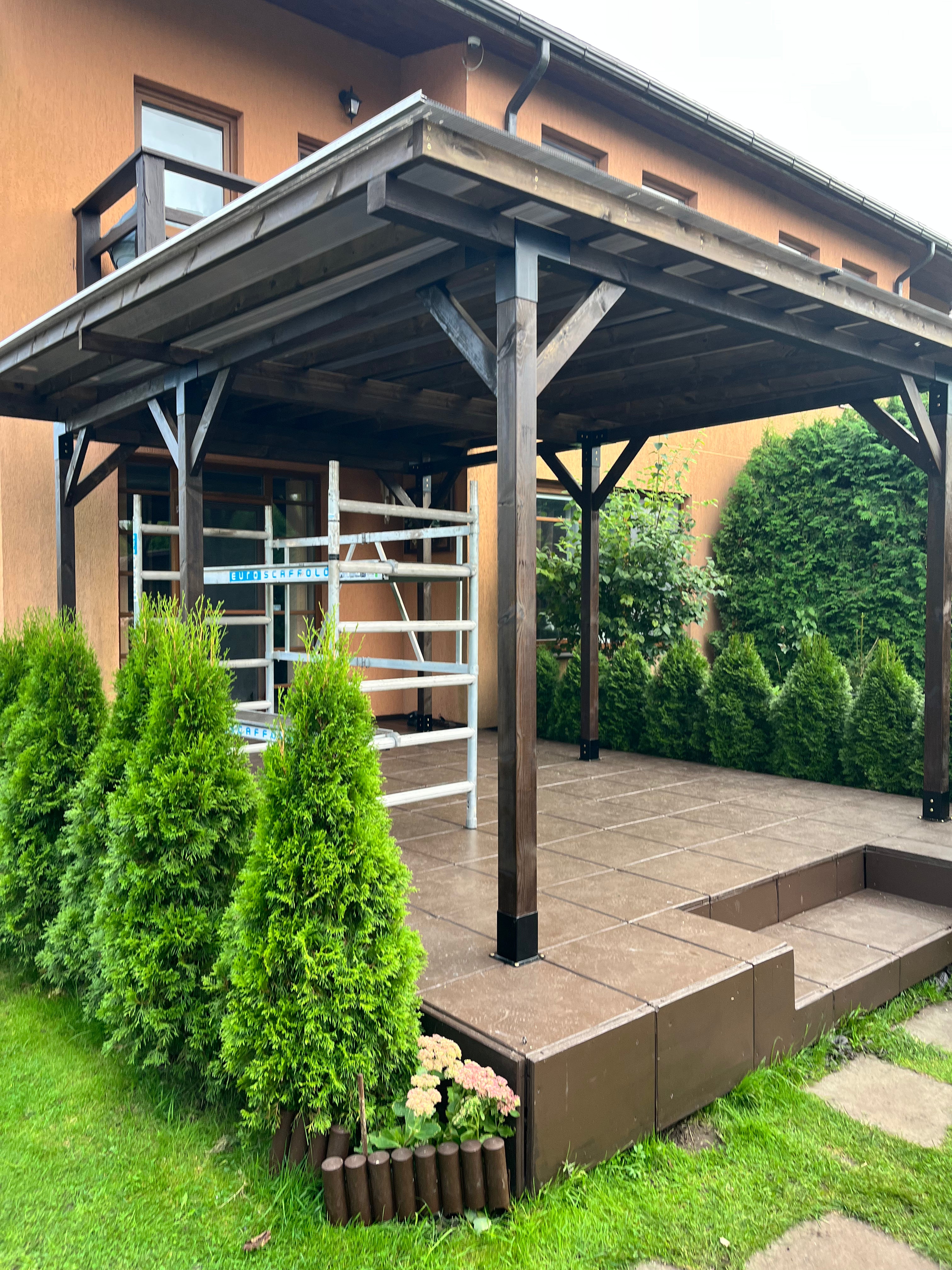 Modular canopy DIY,  7,4mx4m.