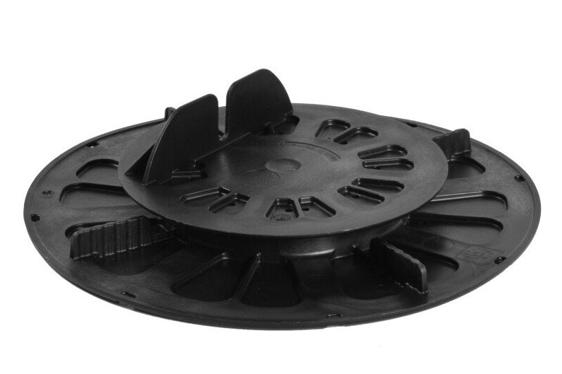 Adjustable patio support feet.