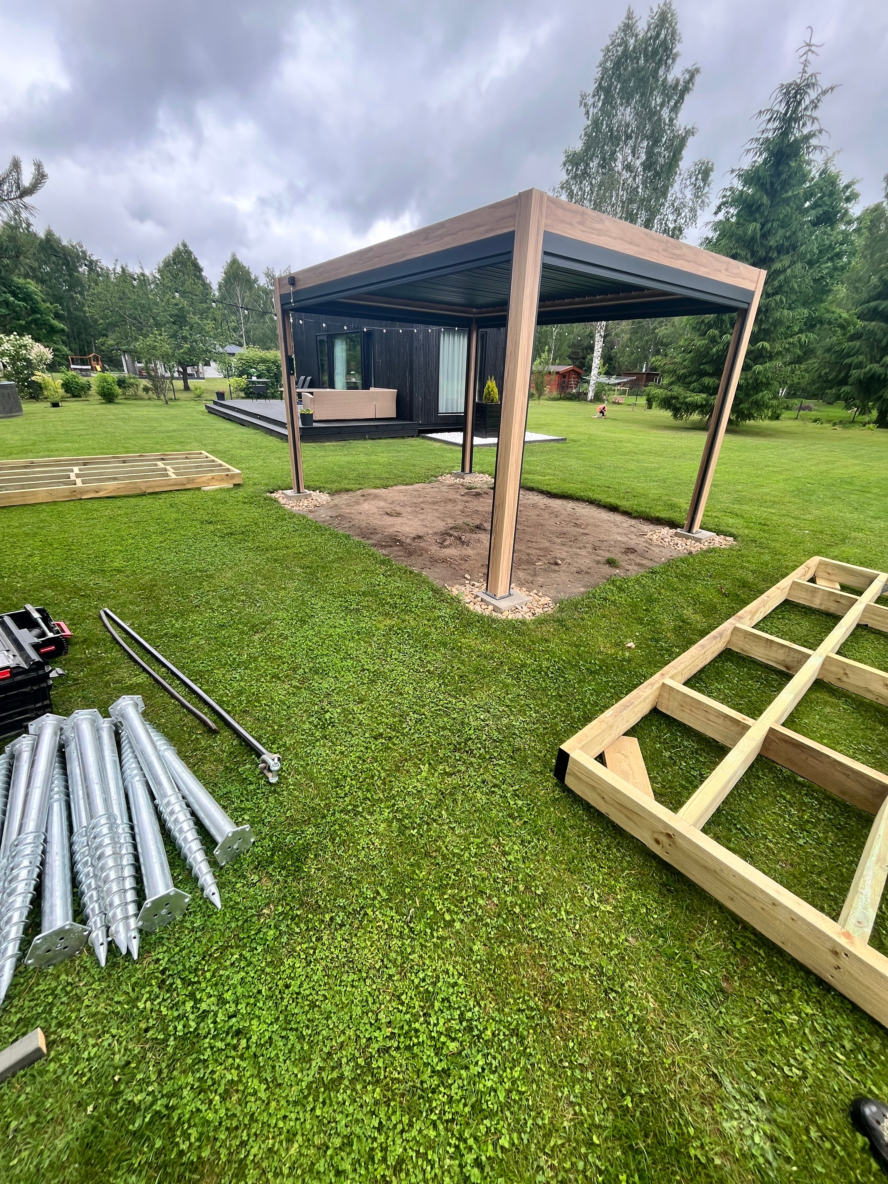 Terrace deck 4,6m x 3,2m